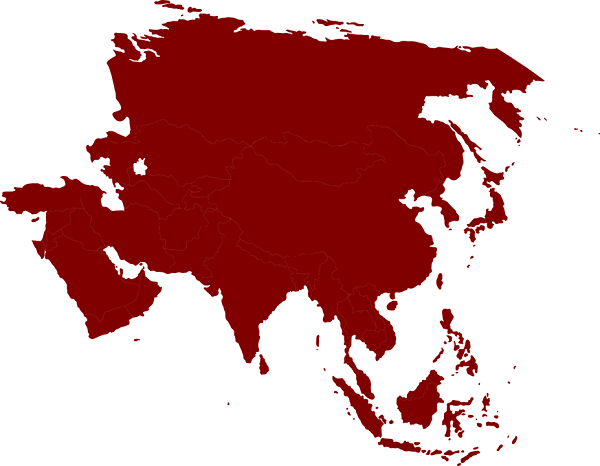 countries across Asia