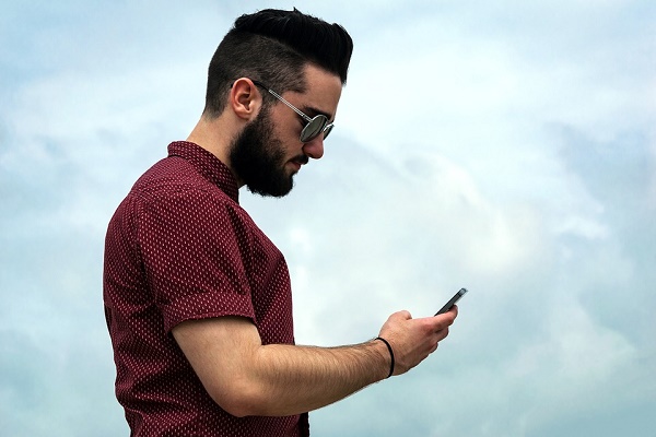 It can start from a simple text message