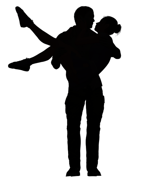 with a partner