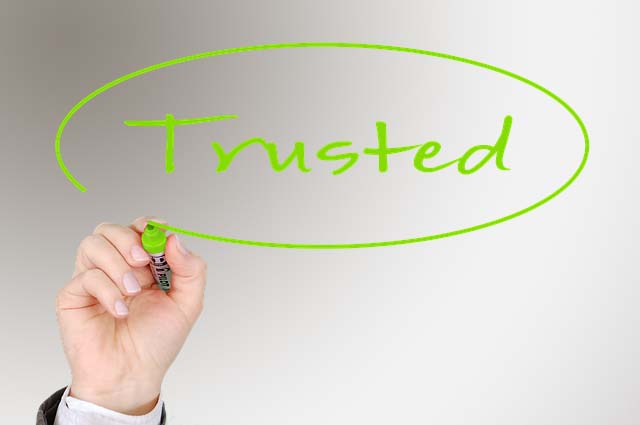 built on trust and faith