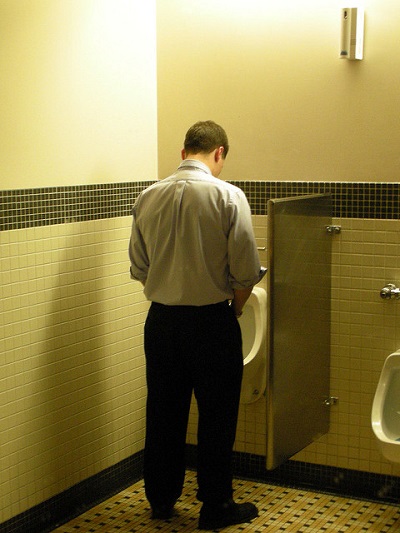 peeing